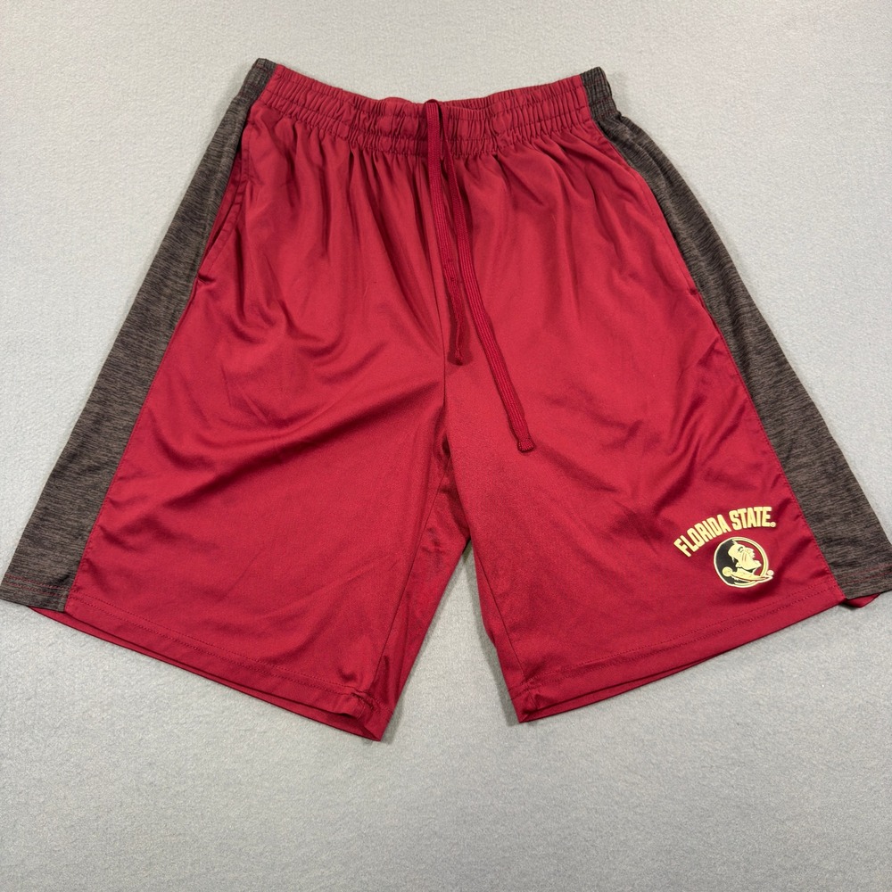 Colosseum Florida State Seminoles Mens Large Garnet Athletic Shorts FSU NCAA
